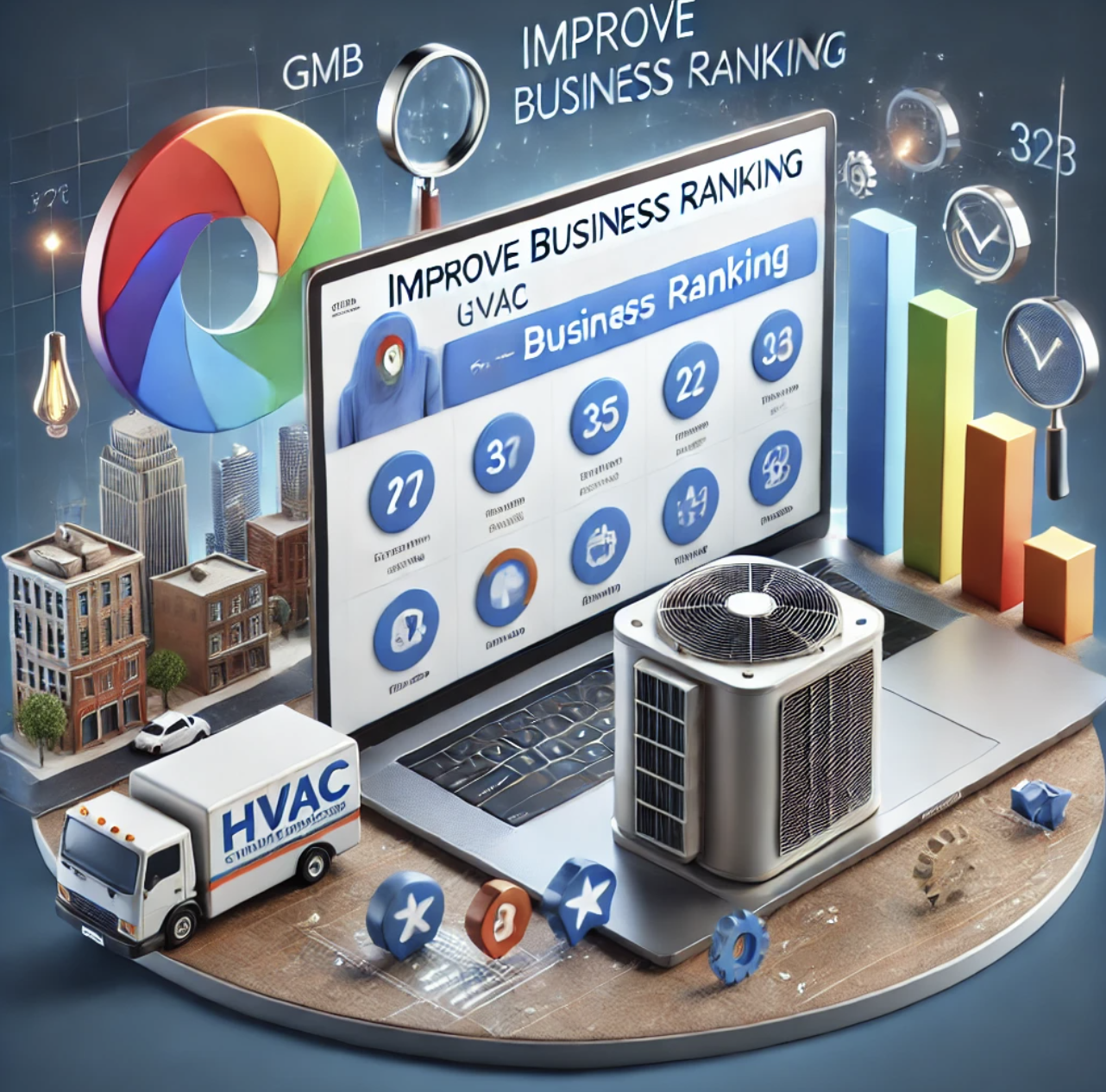 Get Your HVAC Company Google My Business Profile Ranking in San Francisco