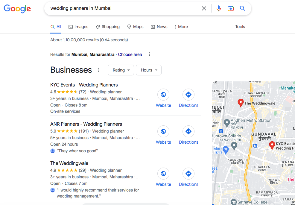 Google My Business Profile Promotion Mumbai