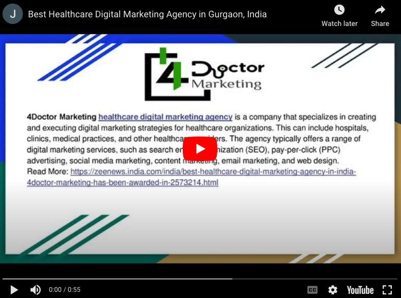 Doctor Marketing Video