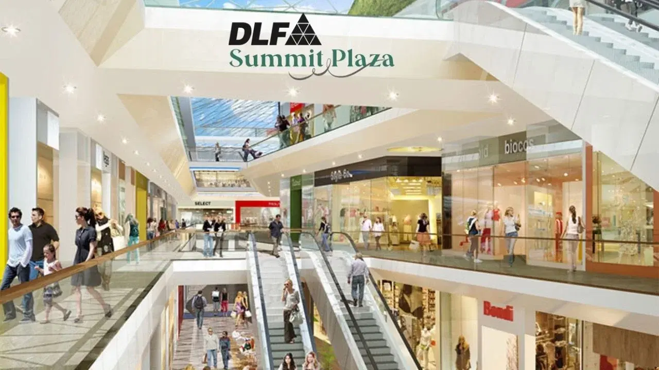 Site locations and surrounding of DLF Summit Plaza