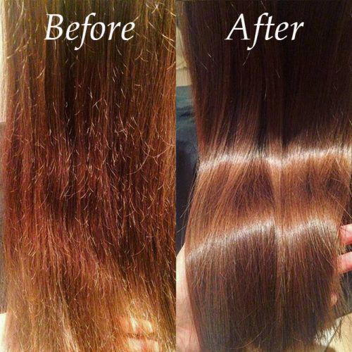 How can I repair my damaged hair fast at home