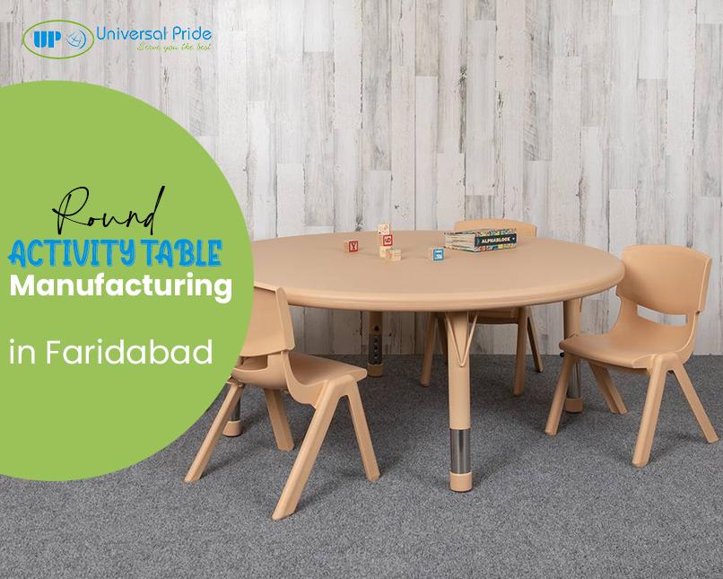 Round Activity Table Manufacturer in Faridabad